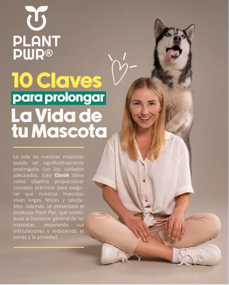 Portada del ebook Plant PWR: 10 Claves para prolongar la Vida de tu Mascota